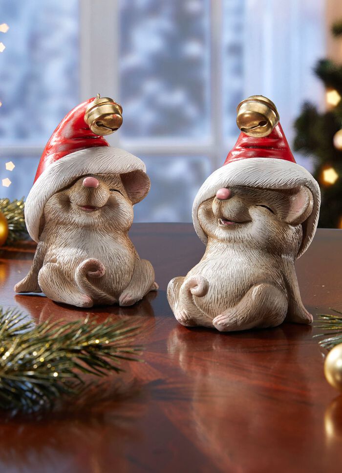 Weihnachtsm&auml;use, 2er-Set 