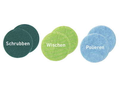 6 Mikrofaser-Pads für Hurricane Floating Mop 