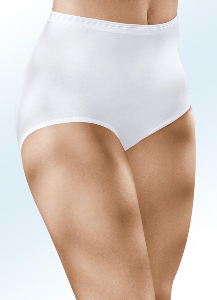 Speidel Viererpack Slips ohne Seitenn&auml;hte WEISS