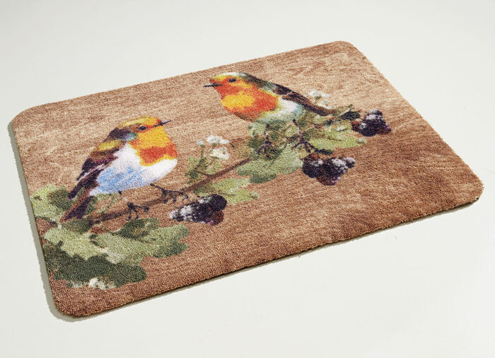 Fußmatte mit rutschhemmender Rückseite 