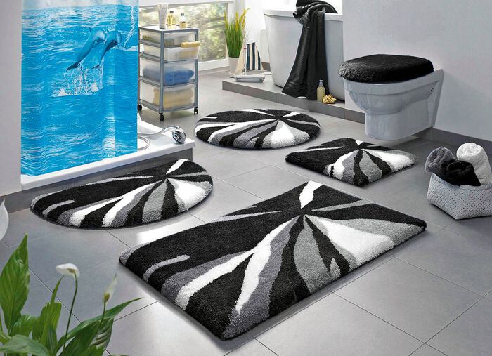 Badgarnitur in super weicher und angenehmer Qualit&auml;t ANTHRAZIT