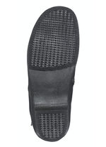 Stiefelette mit verstellbarer Zierspange SCHWARZ