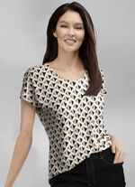 Shirt mit rundem Halsausschnitt 