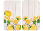 Herdabdeckplatten Zitrone 