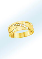 Sch&ouml;ner Damenring mit Zirkonia 