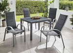 Sitzgruppe Amalfi Deluxe GRAU