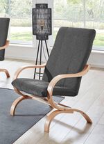 Formstabiler Sessel ANTHRAZIT