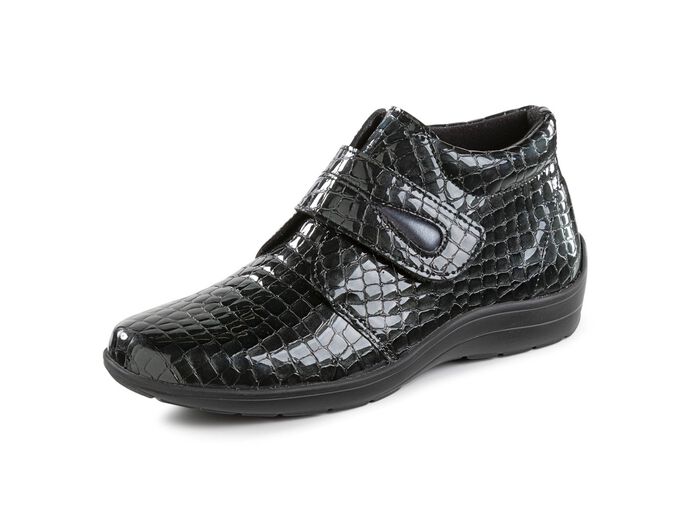 ELENA EDEN Bootie mit verstellbarer Klettspange DUNKELGRAU