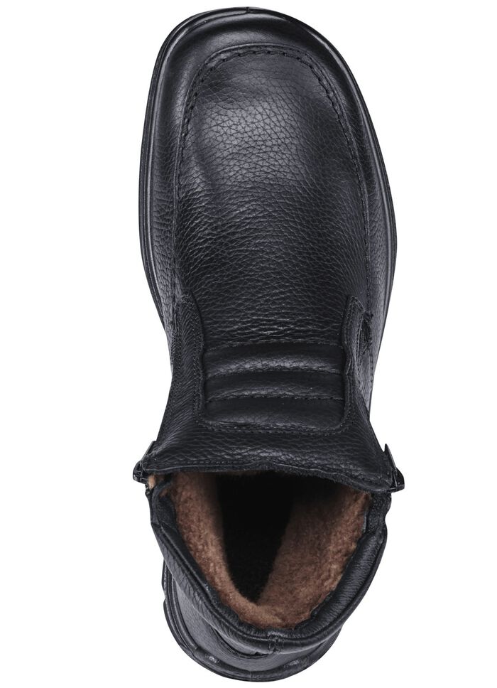 GINO GALANTE, gef&uuml;tterte Herren-Boots, Winterschuhe, mit Lammfell 