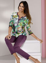 Laurina Schlafanzug mit Knopfleiste 