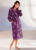 Bademantel in wadenlanger Form 