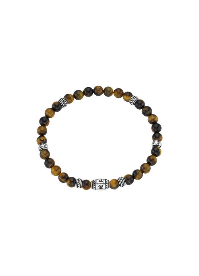 Kraftvolles Armband mit tibetischen Symbolen 