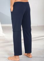 Schlaf-und Freizeithose mit verschiedenen Tragevarianten 