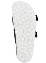 ELENA EDEN Pantolette mit Glitzersteinchen verzierten Schließen ONYXSCHWARZ