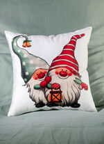 Kissenbezug Wichtel mit Reißverschluss 