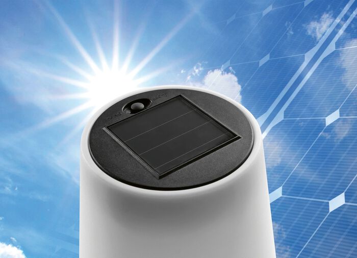 Solar-Tischleuchte EASYmaxx 