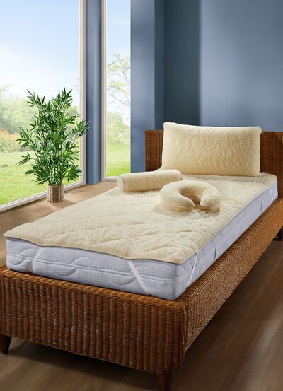 Bettwarenprogramm aus reiner Schafschurwolle 