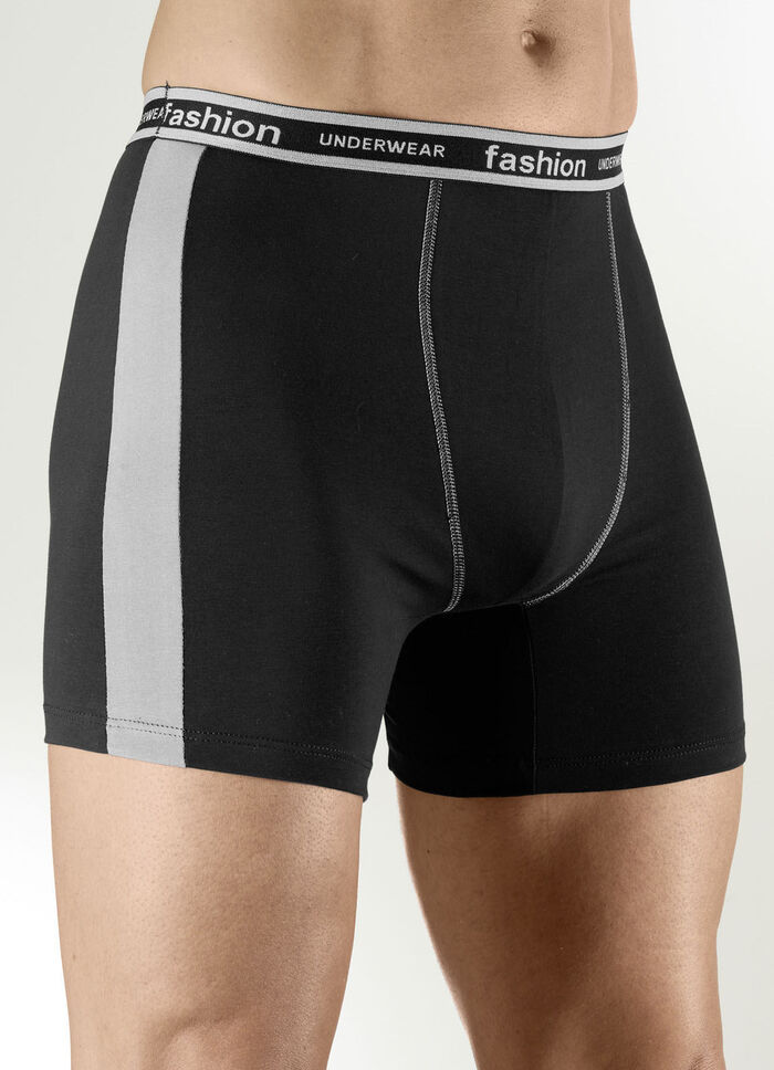 Dreierpack Pants mit seitlichen Einsätzen 