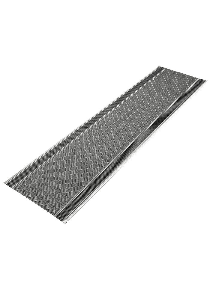 Läufer nach Wunschmaß in Sisaloptik ANTHRAZIT