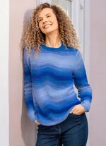 Pullover in Farbverlauf 