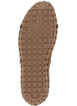 Gemini, sommerliche Damen-Slipper, Weite G, mit herausnehmbarem Fußbett COGNAC