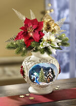 Beleuchteter Weihnachtsstrau&szlig; 