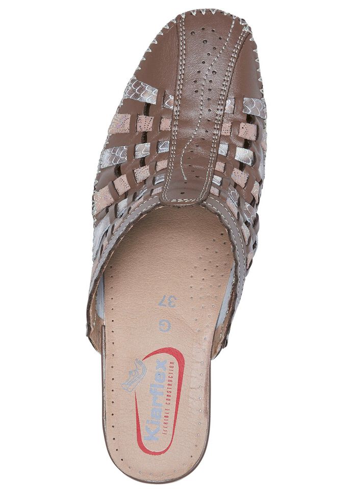 ELENA EDEN Mokassin-Sabot TAUPE