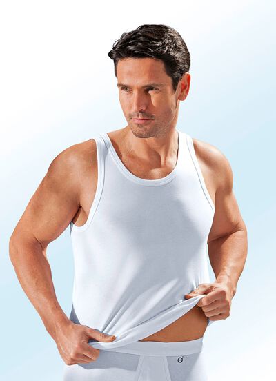 Pfeilring Dreierpack Sportjacken aus Feinjersey, wei&szlig; 