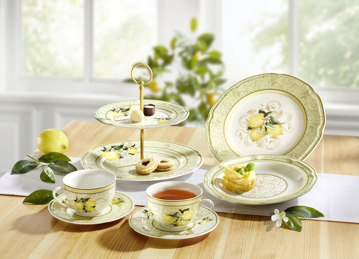 Hochwertige Fine-Bone-China-Porzellan-Serie WEISS