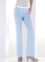 Magic-Jeans mit modisch weiterem Beinverlauf HELLBLAU