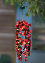 Solar-Blumenampel f&uuml;r Balkon und Terrasse 