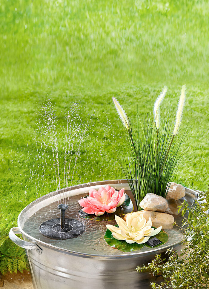 Solar-Brunnen-Set für Brunnen und Teiche 