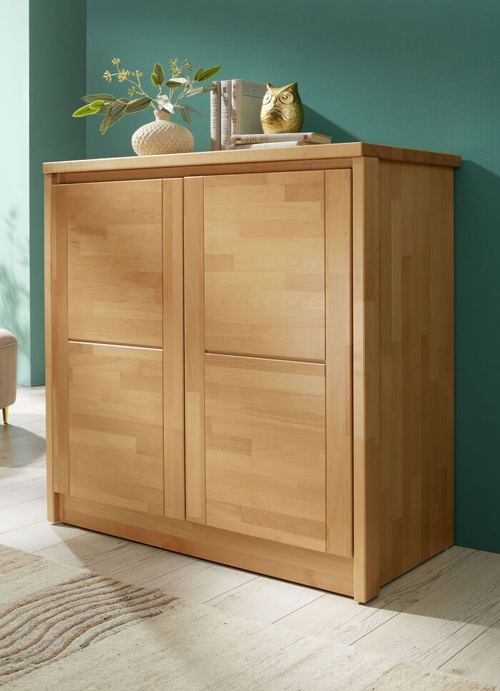 Kommodenserie aus Massivholz mit  Soft-Close 