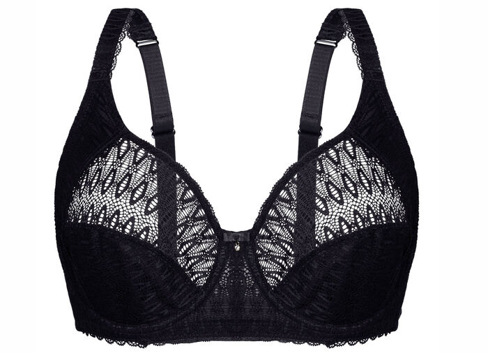 Sassa Bügel-BH mit verstärktem Rückteil SCHWARZ