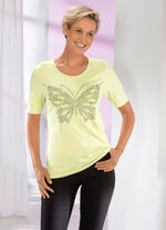 Shirt mit Flatlocknaht in 2 Farben 