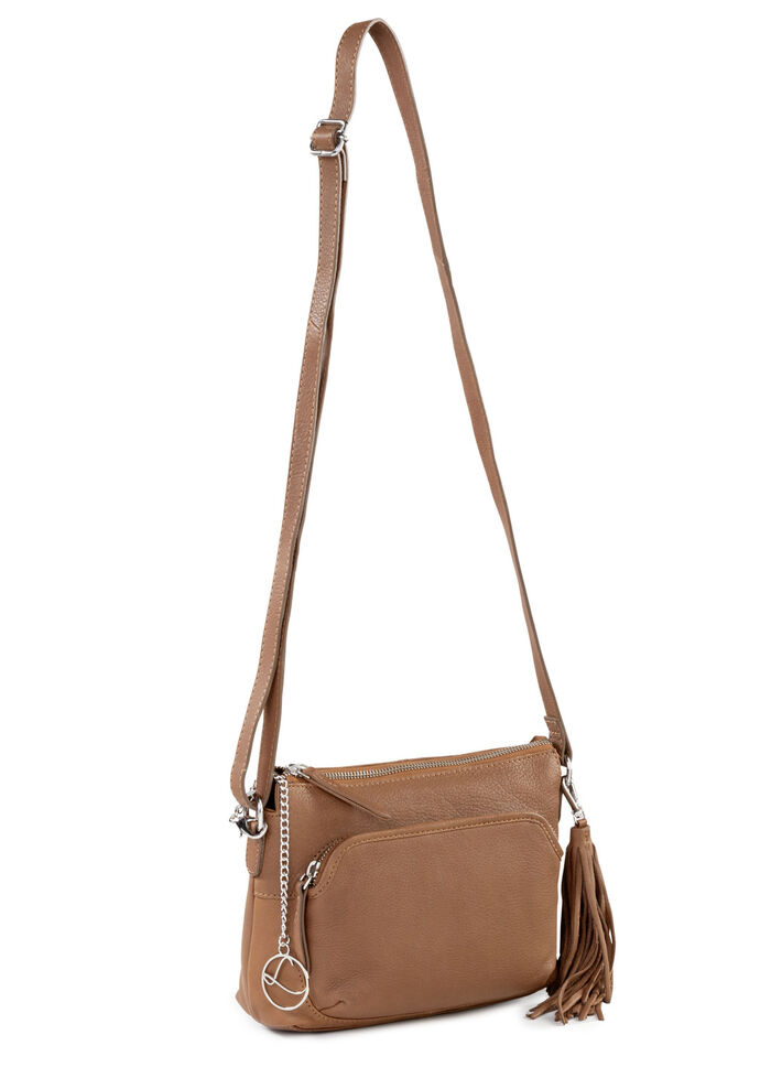 Laurina, Tasche, Damen, mit verstellbarem Umhängeriemen BRAUN