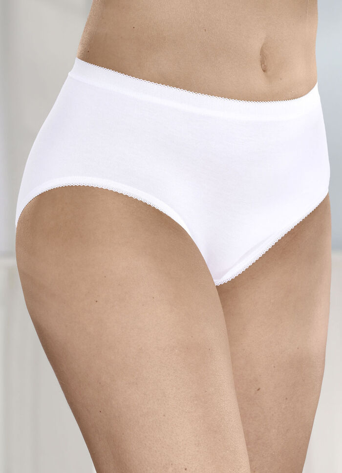 Dreierpack Slips von Speidel mit BIO-Baumwolle 