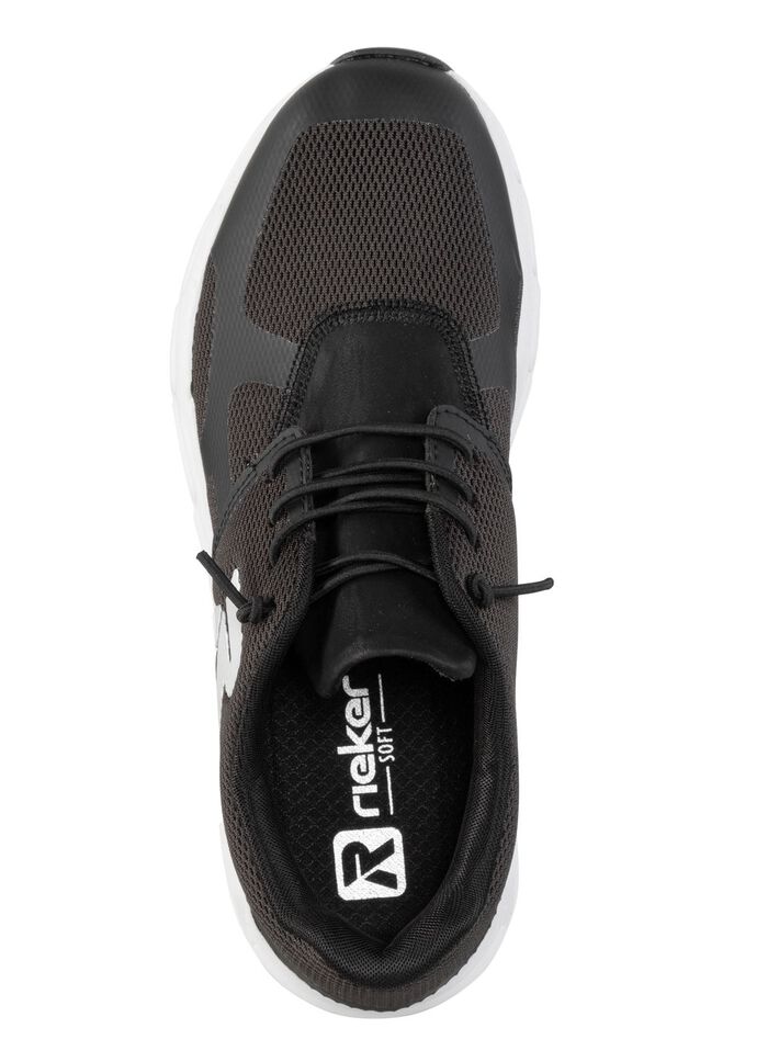 Rieker Sneaker aus teilweise beschichtetem Meshmaterial 