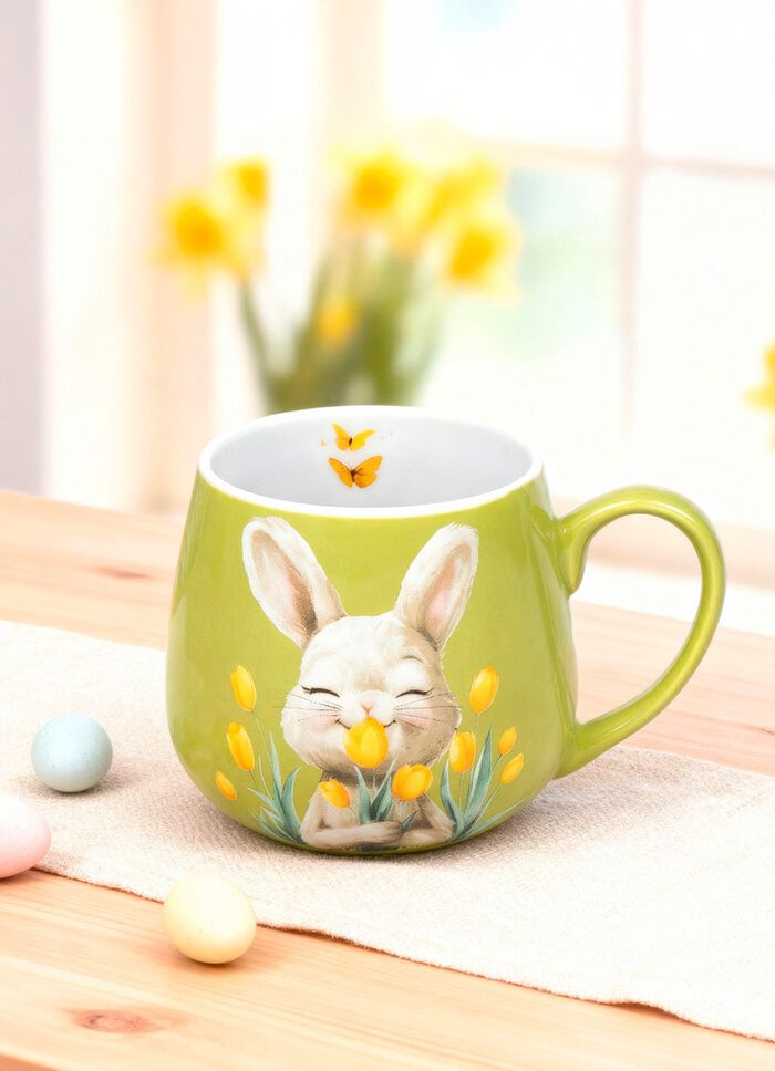 Henkelbecher Hase aus dem Hause K&ouml;nitz 