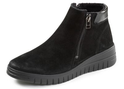 ELENA EDEN, gef&uuml;tterte Damen-Stiefeletten, Winterschuhe, Weite H, mit herausnehmbarem Fu&szlig;bett 