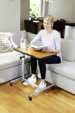 Höhenverstellbarer Komfort- und Betttisch BRAUN