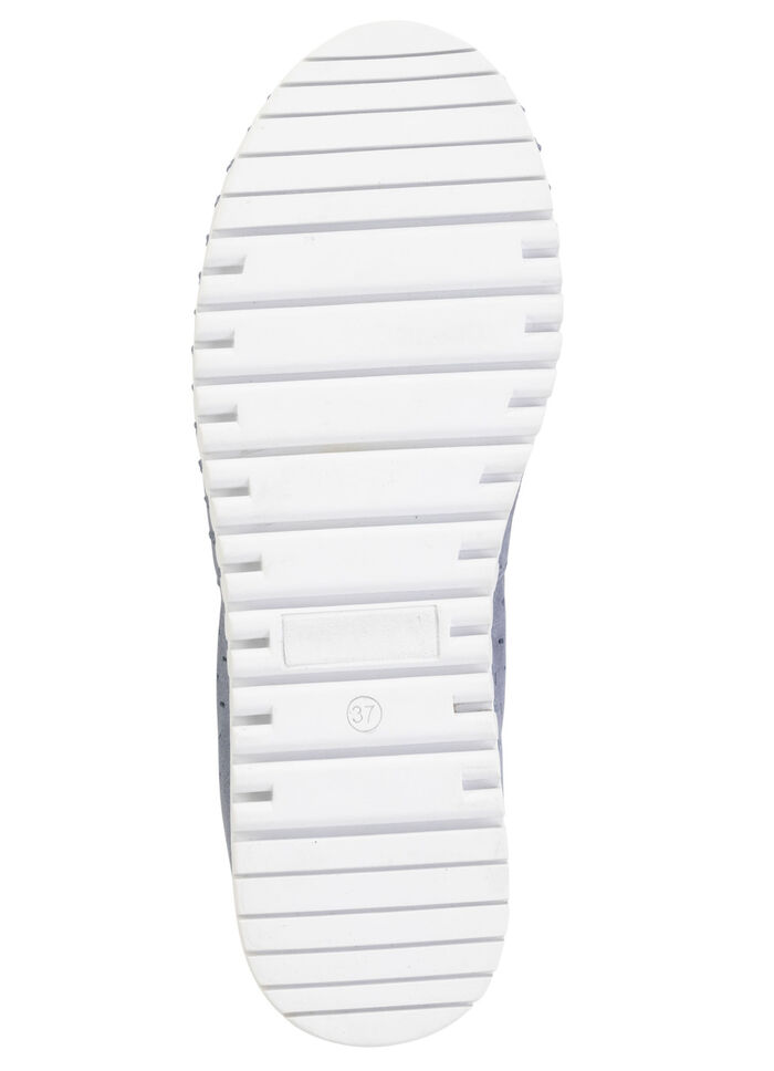 ELENA EDEN, sommerliche Damen-Slipper, Weite H, mit herausnehmbarem Fußbett JEANS