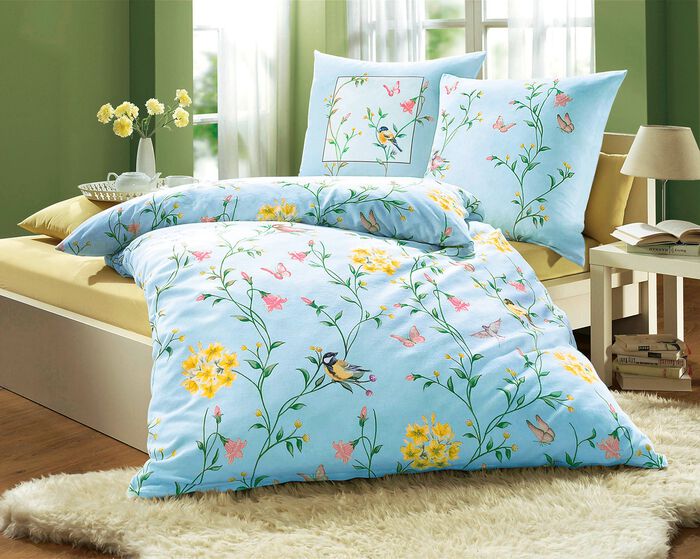 "Dobnig" Bettw&auml;sche-Garnitur in Biber oder Satin Qualit&auml;t 