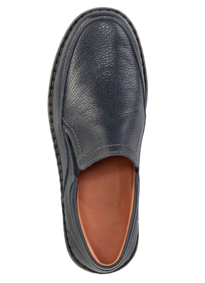 GINO GALANTE Slipper aus genarbtem Nappaleder 