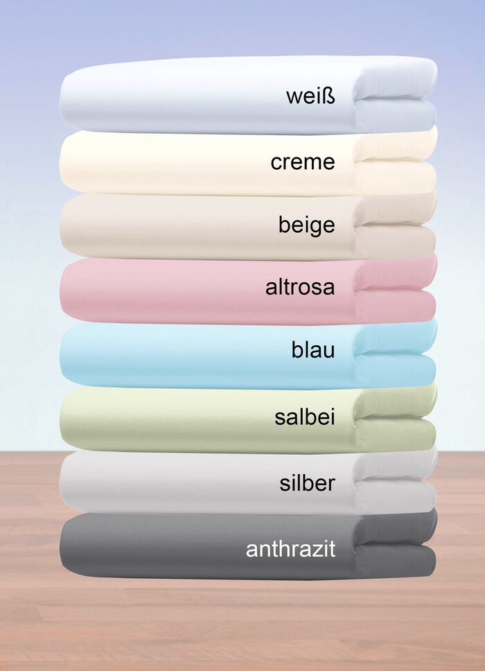 Jersey-Stretch-Elasthan-Spannbettt&uuml;cher Excellent von Florella 