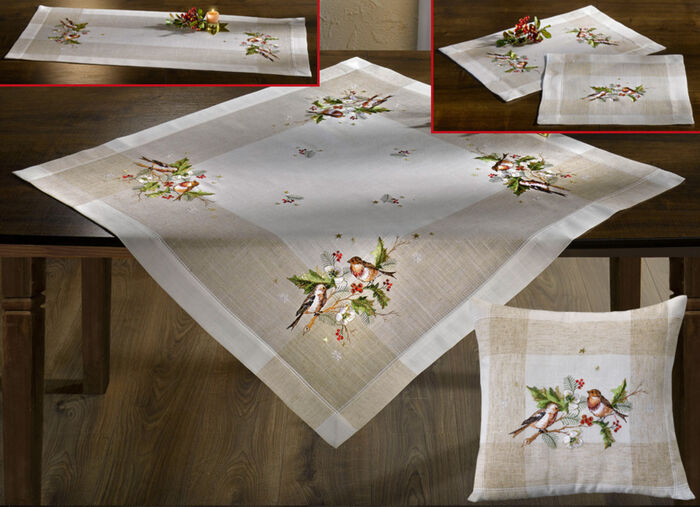 Tisch- und Raumdekoration, Kissenbezug mit Reißverschluss 