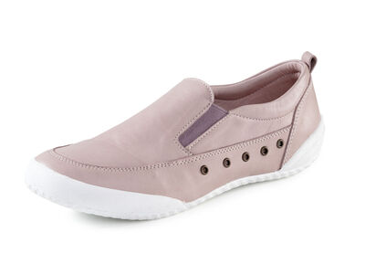 ELENA EDEN Slipper aus Nappaleder mit Zierösen 