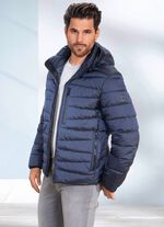 Steppkurzjacke von &bdquo;New Canadian&ldquo; DUNKELBLAU
