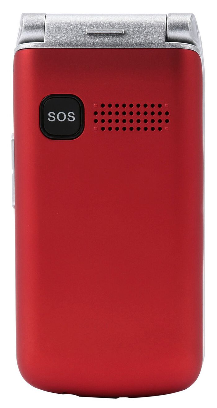 Olympia Style-Duo Klapphandy mit extra gro&szlig;er Schrift ROT