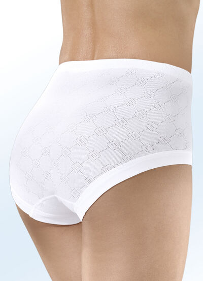 Fünferpack Slips mit Gummizug im Bund 